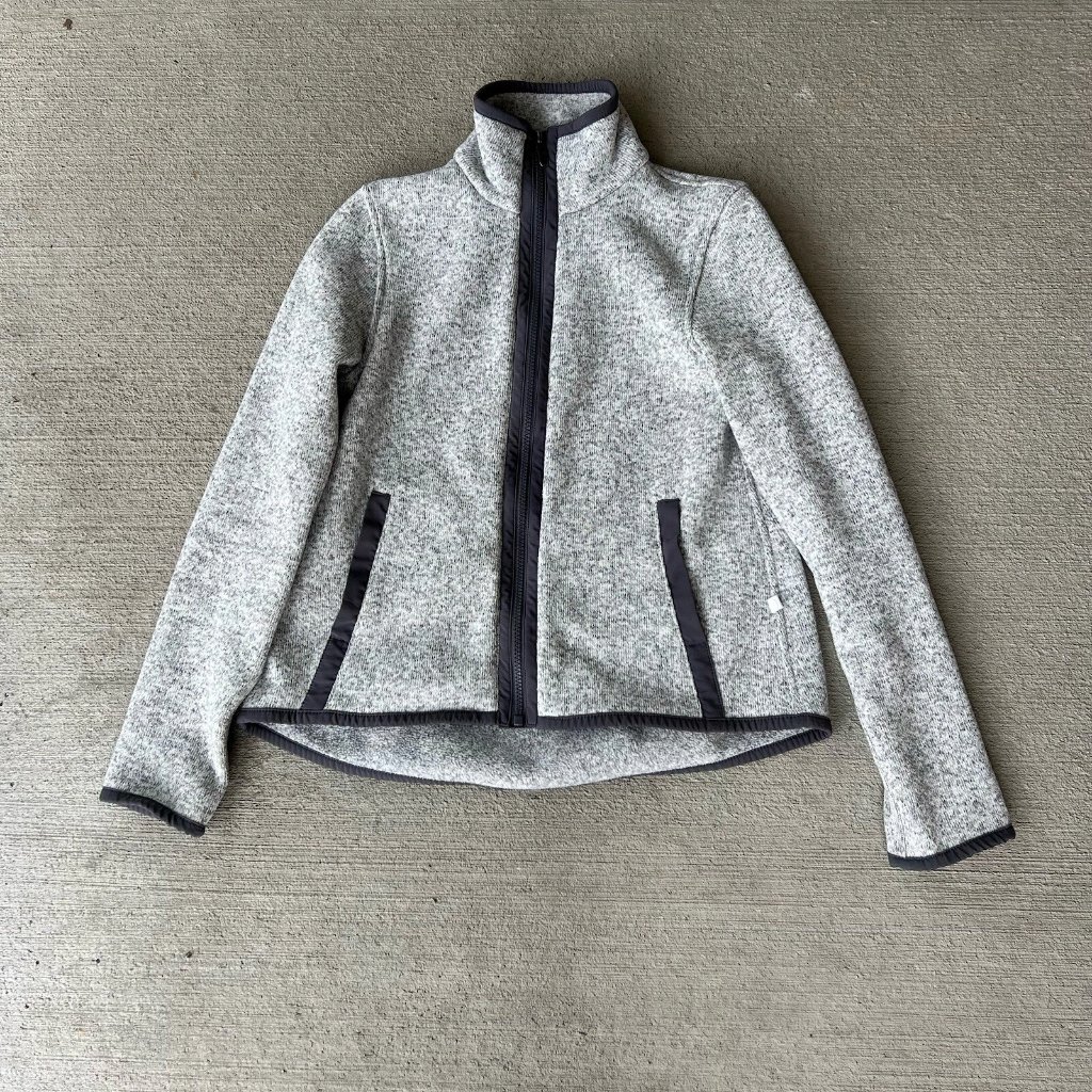 Lululemon Women’s It’s Fleecing Cold Zip-Up Fleece Jacket Gray Size 2